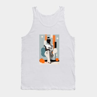 Artistic Woman Illustration Tank Top